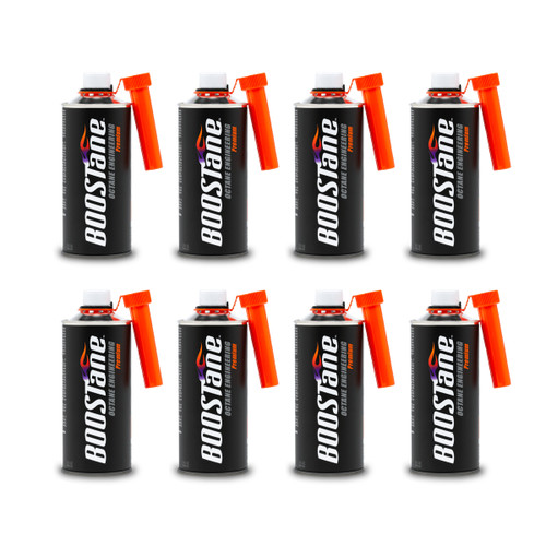 Fuel Additive - Premium - Octane Booster - 16.00 oz Bottle - Gas - Set of 8