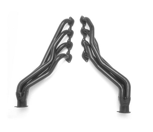 Headers - Street - 1-3/4 in Primary - 3 in Collector - Steel - Black Paint - Big Block Chevy - GM Fullsize Truck 1988-95 - Pair