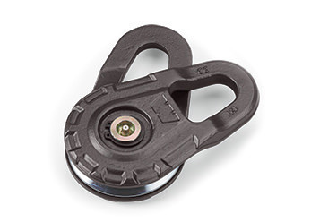 Pulley Block - Epic Pulley Block - 12000 lb Capacity - Eyelet Attachment - Steel - Black Powder Coat - Each