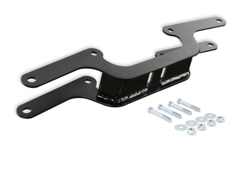 Transmission Crossmember - Blackheart - Bolt-On - Steel - Black Powder Coat - Mopar Gen III Hemi - 8HP70 / NAG1 / Torqueflite - Mopar B-Body 1966-70 - Each