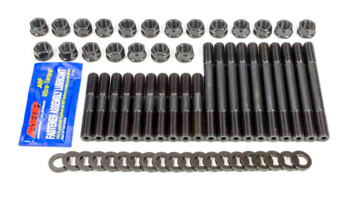 Cylinder Head Stud Kit - Hex Nuts - Chromoly - Black Oxide - Small Block Ford - Kit Cylinder Head Stud Kit - Hex Nuts - Chromoly - Black Oxide - Small Block Ford - Kit