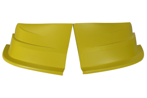 Nose - MD3 Evolution - Complete - Plastic - Yellow - Dirt Late Model - Kit Nose - MD3 Evolution - Complete - Plastic - Yellow - Dirt Late Model - Kit