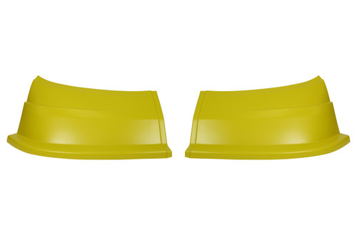 Nose - MD3 Evolution 2 - Complete - Plastic - Yellow - Dirt Late Model - Kit
