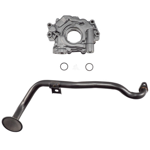 Oil Pump - Wet Sump - External - Pickup Included - Standard Volume - Aluminum - Natural - Mopar Gen III Hemi - Kit Oil Pump - Wet Sump - External - Pickup Included - Standard Volume - Aluminum - Natural - Mopar Gen III Hemi - Kit