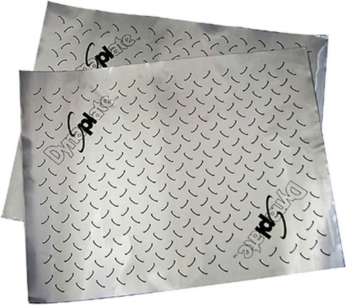 Sound Barrier - Dynaplate - 25 x 30 in Sheet - 0.014 in Thick - Self Adhesive Backing - Aluminum - Silver - Set of 3 Sound Barrier - Dynaplate - 25 x 30 in Sheet - 0.014 in Thick - Self Adhesive Backing - Aluminum - Silver - Set of 3