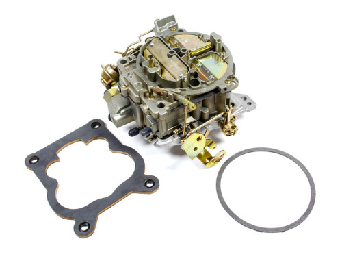 Carburetor - Stage 1 - Quadrajet - 4-Barrel - 750 CFM - Spread Bore - Divorced Choke - Air Valve Secondary - Single Inlet - Gold Chromate - Reman - Each
