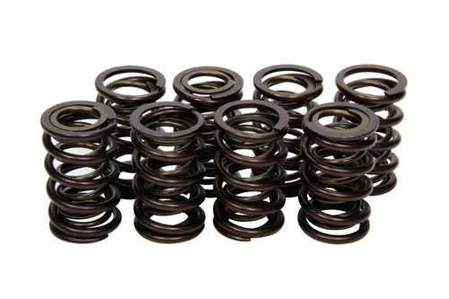 Valve Spring - Dual Spring - 280 lb/in Spring Rate - 0.970 in Coil Bind - 1.340 in OD - Set of 8