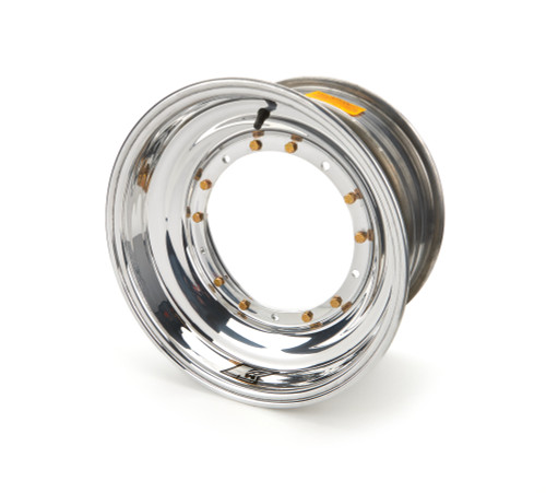 Wheel - Direct Mount - 15 x 9 in - 5.000 in Backspace - Aluminum - Polished - Sprint Car - Each