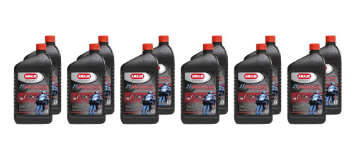 Motor Oil - 2T Motorcycle - 30W - Conventional - 1 qt Bottle - Set of 12