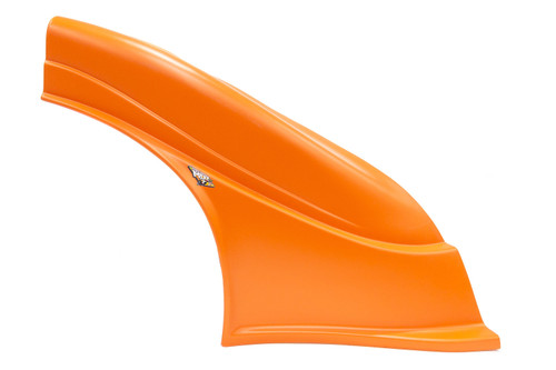 Fender - Passenger Side - MD3 - New Style - Plastic - Orange - Dirt Late Model - Each