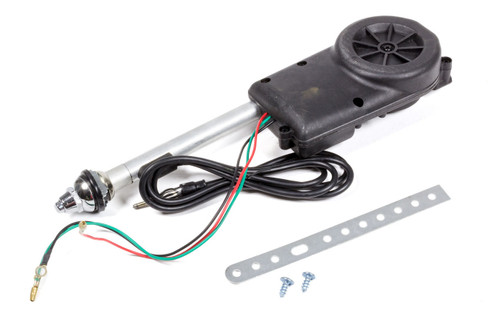 Antenna - Power Antenna - AM / FM - 12V - Aluminum - Natural - Universal - Kit