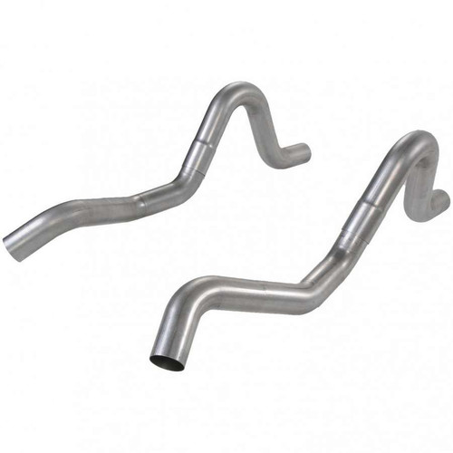 Exhaust Tailpipe - 3 in Diameter - Steel - Aluminized - GM A-Body 1964-67 - Pair