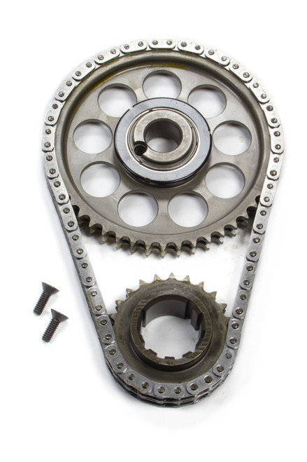 Timing Chain Set - Red Series - Double Roller - Keyway Adjustable - Needle Bearing - Billet Steel - Ford Cleveland / Modified - Kit