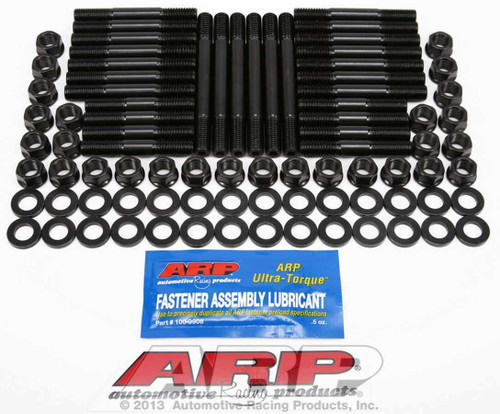 Cylinder Head Stud Kit - Hex Nuts - Chromoly - Black Oxide - Small Block Buick - Kit