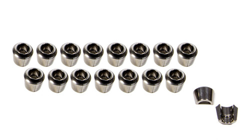 Valve Lock - Shoulder Lock - Super 7 Degree - 11/32 in Valve Stem - 0.050 in More Height - Machined - Titanium - Natural - Set of 32