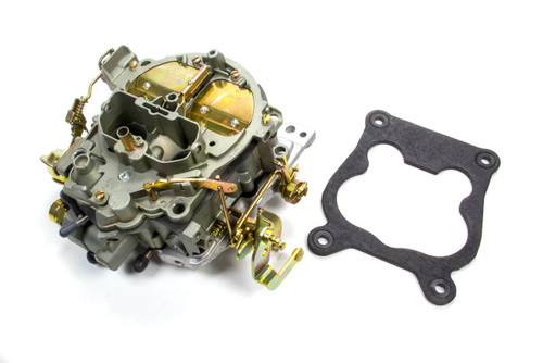 Carburetor - Stage 3 - Quadrajet - 4-Barrel - 750 CFM - Spread Bore - No Choke - Air Valve Secondary - Single Inlet - Gold Chromate - Reman - Each
