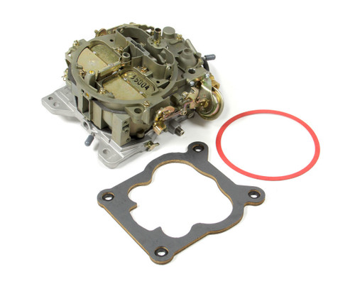Carburetor - Circle Track - Quadrajet - 4-Barrel - 750 CFM - Spread Bore - No Chock - Air Valve Secondary - Single Inlet - Gold Chromate - Reman - Each