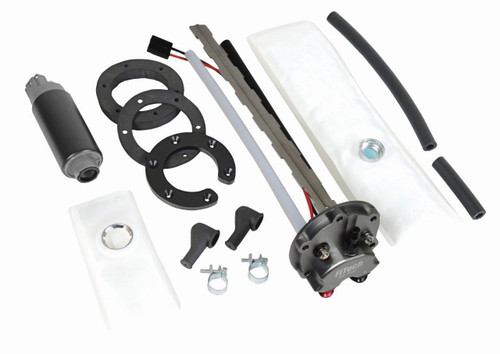 Fuel Pump - Go-Fuel - Electric - In-Tank - 340 lph - 6 AN Outlets - Install Kit - Gas / E85 - Kit