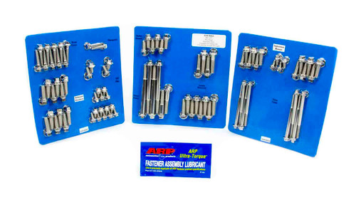 Engine and Accessory Fastener Kit - Hex Head - Stainless - Polished - GM LT-Series 1992-97 - Kit Engine and Accessory Fastener Kit - Hex Head - Stainless - Polished - GM LT-Series 1992-97 - Kit