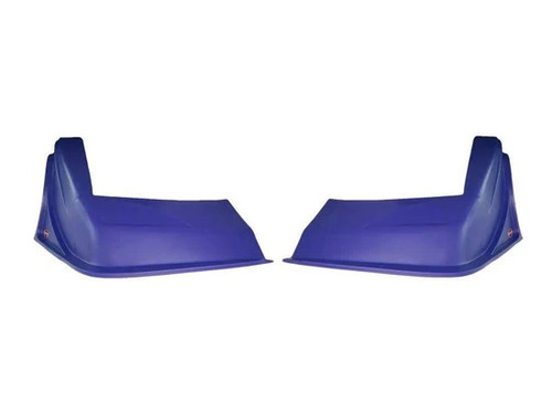 Nose - Outlaw - Complete - Fender Included - Plastic - Blue - Universal - Asphalt Late Model - Kit