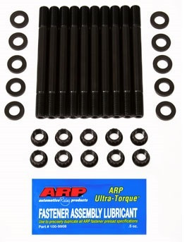 Cylinder Head Stud Kit - 12 Point Nuts - Chromoly - Black Oxide - 2.0 L - DOHC Opel / Vauxhall - Kit