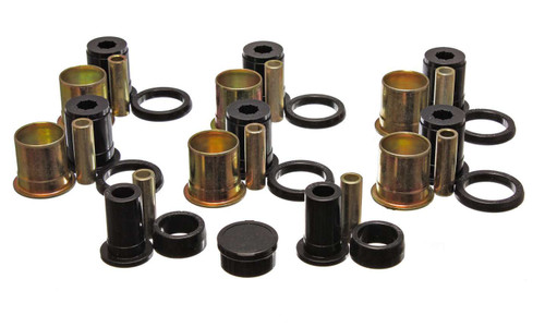 Trailing Arm Bushing - Hyper-Flex - Rear - Polyurethane - Black - GM A-Body 1964 - Kit