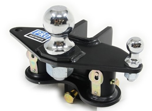 Frame Bracket - Bolt / Pin Included - Steel - Black Powder Coat - Reese RB2 Round Bar Weight Distribution System - Kit