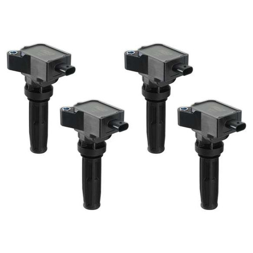 Ignition Coil Pack - Coil-On-Plug - Black - Ford EcoBoost 4-Cylinder - Set of 4