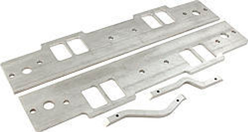 Intake Manifold Spacer - Aluminum - 18 Degree - Small Block Chevy - Kit Intake Manifold Spacer - Aluminum - 18 Degree - Small Block Chevy - Kit