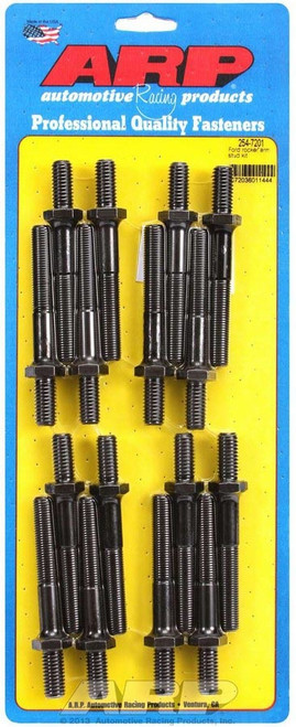 Rocker Arm Stud - Pro Series - 7/16-14 in Base Thread - 7/16-20 in Top Thread - 3.000 in Effective Stud Length - Chromoly - Universal - Set of 16