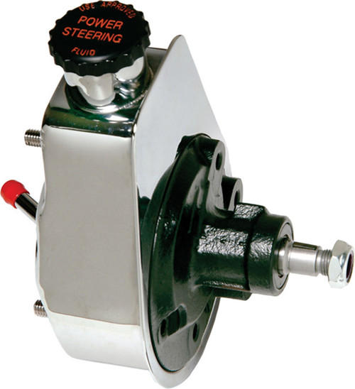 Power Steering Pump - Saginaw - Steel - Chrome - Each