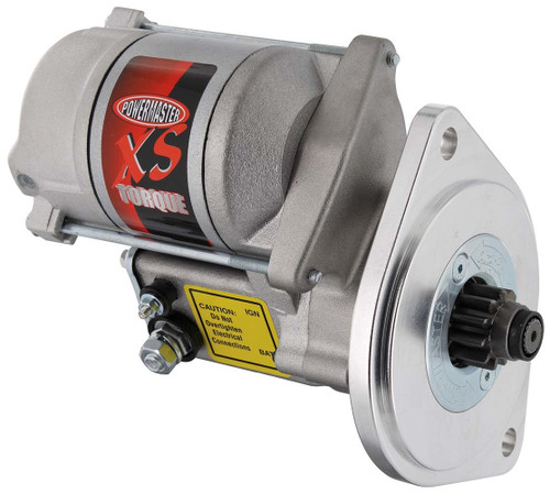 Starter - XS Torque - 4.4:1 Gear Reduction - Natural - 157 Tooth Flywheel - 3/4 in Depth - Small Block Ford - Each