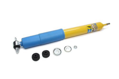 Shock - AK Series - Monotube - 12.72 in Compressed / 20.39 in Extended - Linear - Steel - Yellow Paint - Rear - GM F-Body 1970-81 - Each