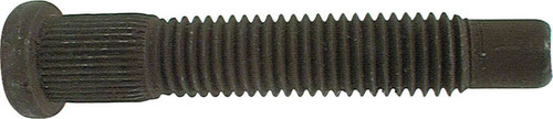 Wheel Stud - 5/8-11 in Thread - 3.750 in Long - 0.690 in Knurl - Steel - Black Oxide - Set of 40
