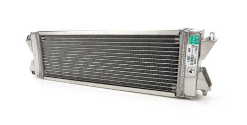 Radiator - Auxiliary - 21.625 in W x 6.457 in H x 3.5 in D - Single Pass - Driver Side Inlet - Passenger Side Outlet - Aluminum - Natural - Ford Mustang 2003-04 - Each