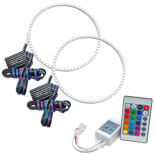 LED Light Halo - ColorShift - Multi-Color - Simple Controller Included - Headlight - Ford Midsize SUV 2021-22 - Kit