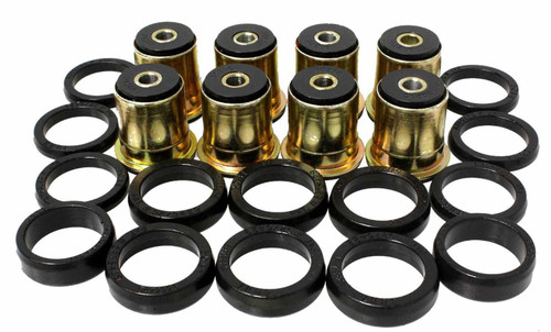 Trailing Arm Bushing - Hyper-Flex - Rear - Polyurethane - Black - GM A-Body / B-Body / G-Body 1965-87 - Kit
