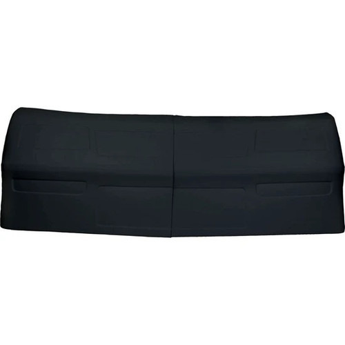 Nose - MD3 - 2-Piece Complete - Plastic - Black - Chevy Monte Carlo 1988 - Street Stock - Kit