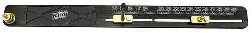 Suspension Tube Ruler - Aluminum - Black Anodized - Kit