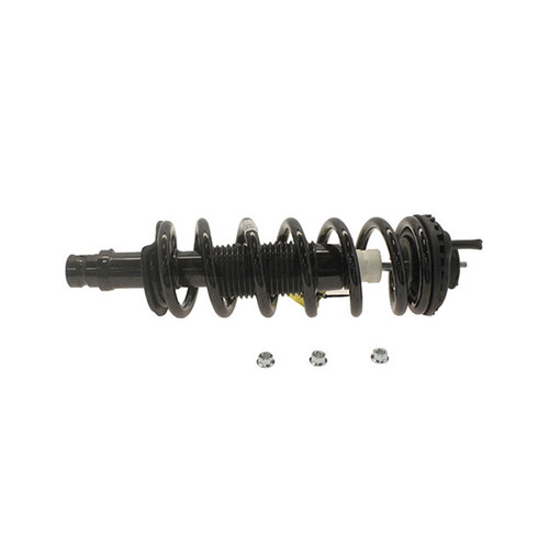 Strut - Strut-Plus - Twin-Tube - Black Boot Included - Steel - Black Paint - Front - 4WD - Ford Fullsize Truck 2014-18 - Each