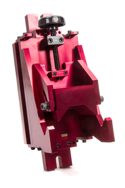 Piston Vise - Heavy Duty - Adjustable - Aluminum - Red Anodized - Pistons up to 4.5 in - Each