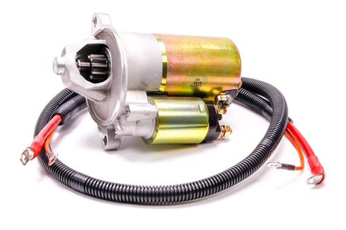 Starter - High Torque - Mini Starter - Gear Reduction - Cadmium / Natural - 157 Tooth Flywheel - Ford Cleveland / Modified - Each