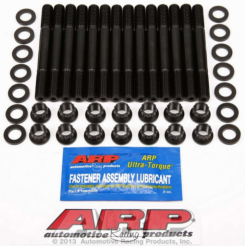 Cylinder Head Stud Kit - Pro Series - 12 Point Nuts - Chromoly - Black Oxide - Chevy Inline-6 - Kit