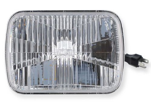 Headlight - Sealed Beam - 5 in Tall x 7 in Wide - LED - Modern White Lens - Each