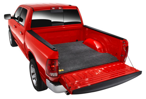 Bed Mat - BedRug Classic Bed Mat - Padded - Hook and Loop Fastener - Composite - Gray - No Liner / Spray-On Liner - 5 ft 3 in Bed - GM Midsize Truck 2015-22 - Each Bed Mat - BedRug Classic Bed Mat - Padded - Hook and Loop Fastener - Composite - Gray - No Liner / Spray-On Liner - 5 ft 3 in Bed - GM Midsize Truck 2015-22 - Each