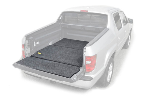 Bed Mat - BedRug Classic Bed Mat - Padded - Hook and Loop Fastener - Composite - Gray - No Liner / Spray-On Liner - 5 ft 4 in Bed - Honda Ridgeline 2017-21 - Each Bed Mat - BedRug Classic Bed Mat - Padded - Hook and Loop Fastener - Composite - Gray - No Liner / Spray-On Liner - 5 ft 4 in Bed - Honda Ridgeline 2017-21 - Each