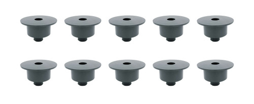 Spring Cup - Upper - Oversize - 5-1/2 in OD Spring - Steel - Black Powder Coat - Universal - Set of 10