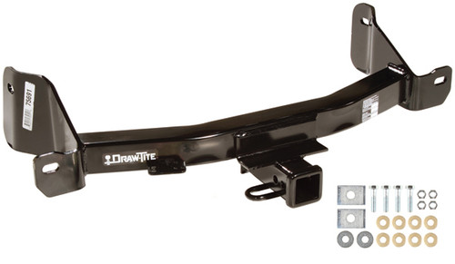 Hitch Receiver - Class IV - 6000 lb Max Gross Weight - Steel - Black Powder Coat - Ford Fullsize Truck 2009-14 - Kit
