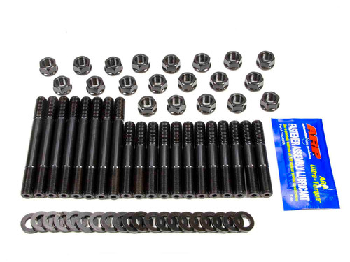 Cylinder Head Stud Kit - Hex Nuts - Chromoly - Black Oxide - Big Block Buick - Kit