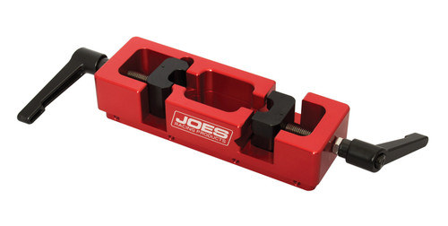 Shock Work Station - Holds Shock Bodies / Shafts - Aluminum / Steel - Red Anodized / Natural - Each